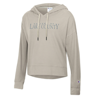 LADIES CLC CHAMPION SUEDED TOUCH HOODIE
